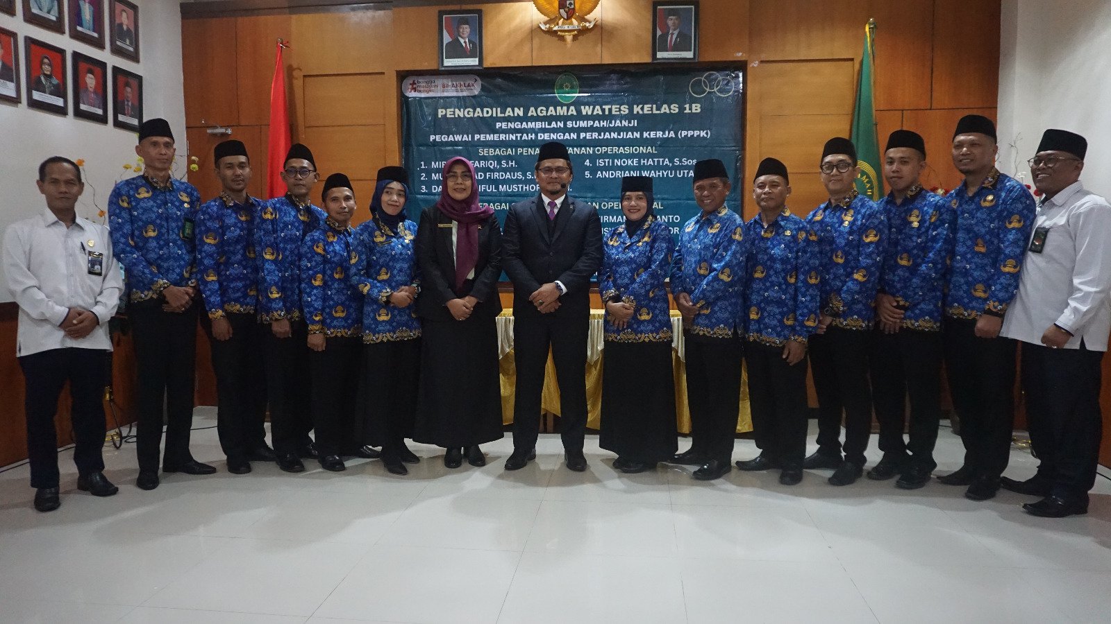 Pelantikan p3k pa wates
