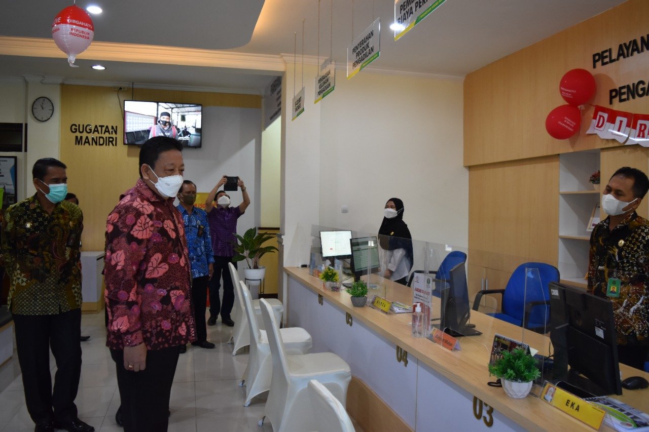 kunjungan dirjen area ptsp