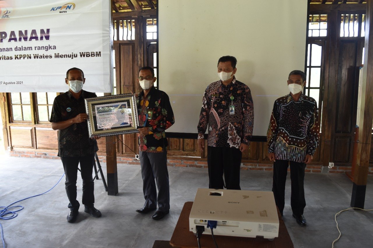 piagam eringkat I anggaran smt 1 2021