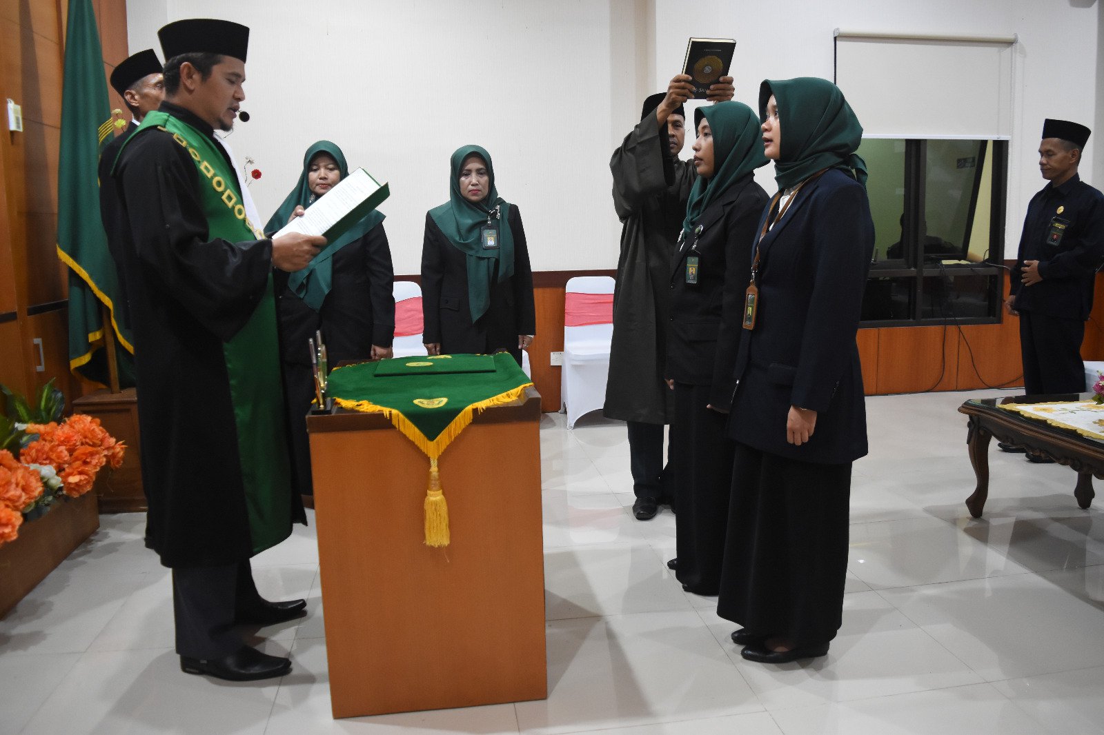 pengambilan sumpah JSP