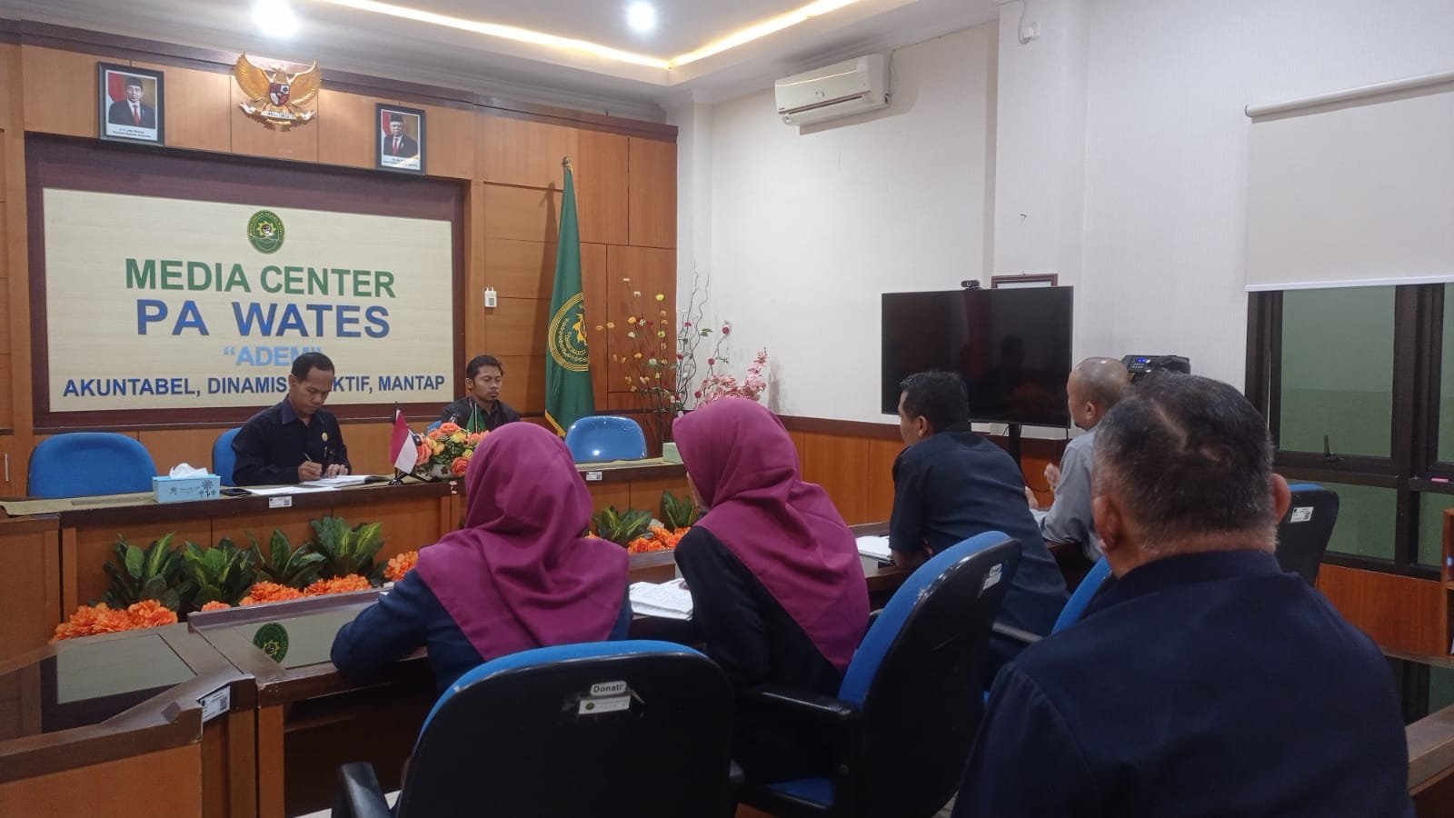 rapat mone kepaniteraan agustus