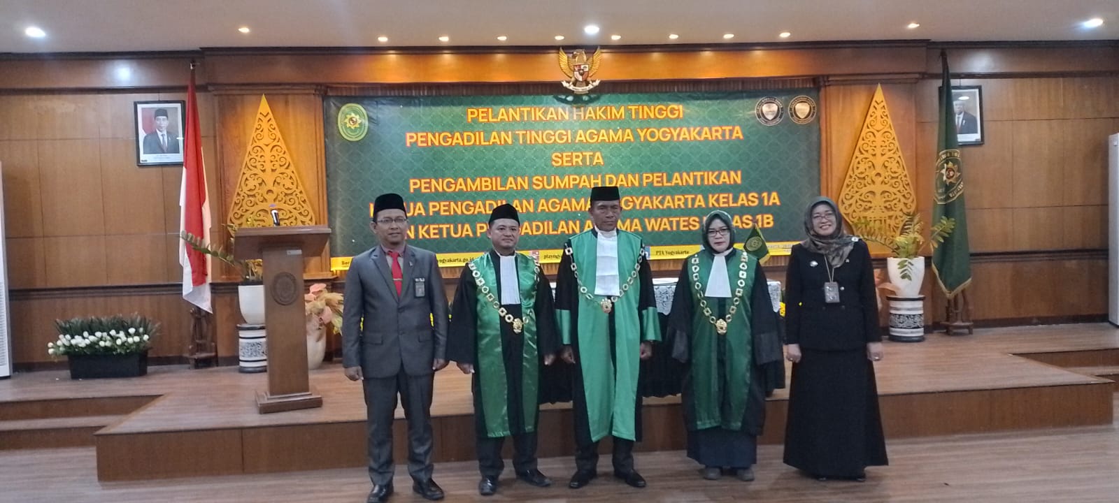 Ketua PTA Yogyakarta lantik Ketua Pengadilan Agama Wates yang Baru