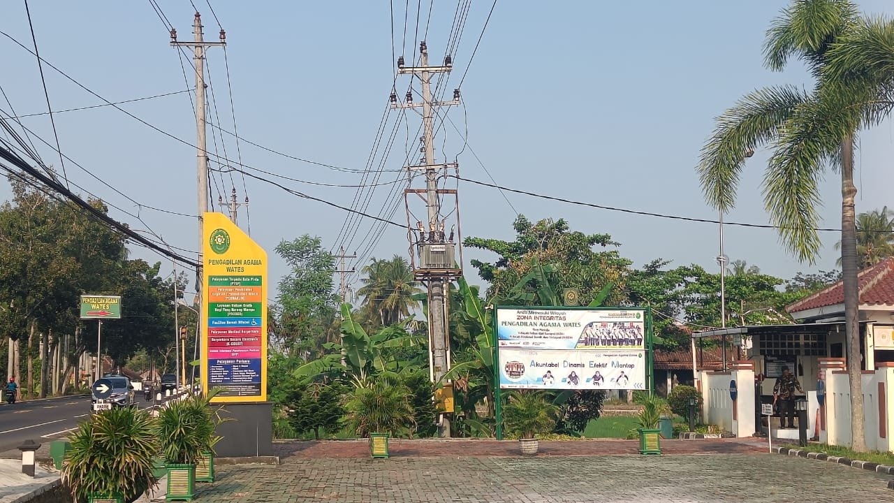 1. Plang Pintu Masuk dan Plang Layanan After